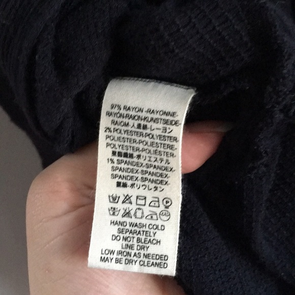 Free People | Black tunic top XS - Picture 7 of 7